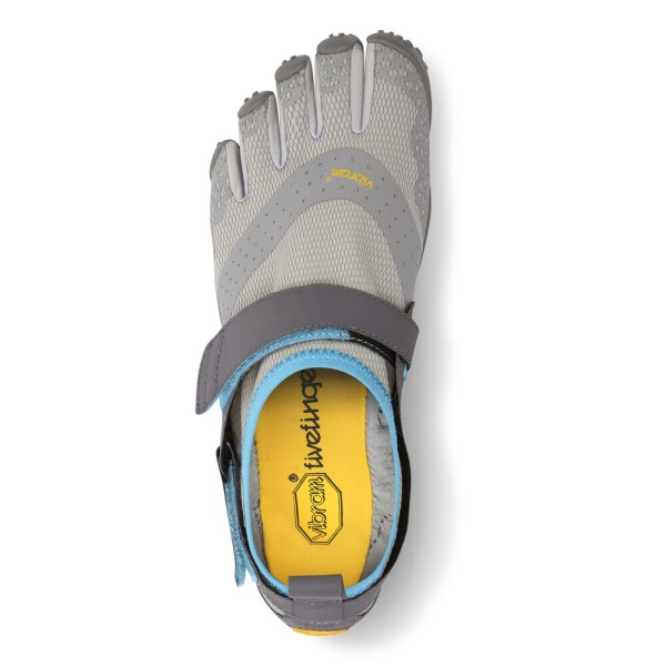 Damske Trekové Topánky Vibram Slovensko - FiveFingers V-Aqua Svetlo Siva / Modre | 3894AJIRT